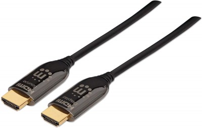 Cable HDMI &Oacute;ptico Clasificaci&oacute;n Pl&eacute;num MANHATTAN 355445